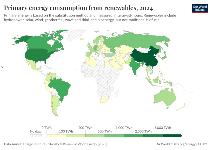 A thumbnail of the "Primary energy consumption from renewables" chart