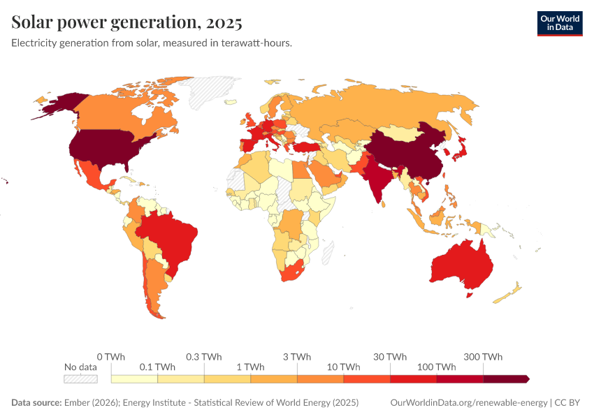 A thumbnail of the "Solar power generation" chart